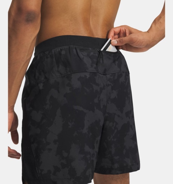 Шорты M Launch Pro 7in Prtd Under Armour, цвет Anthracite 4