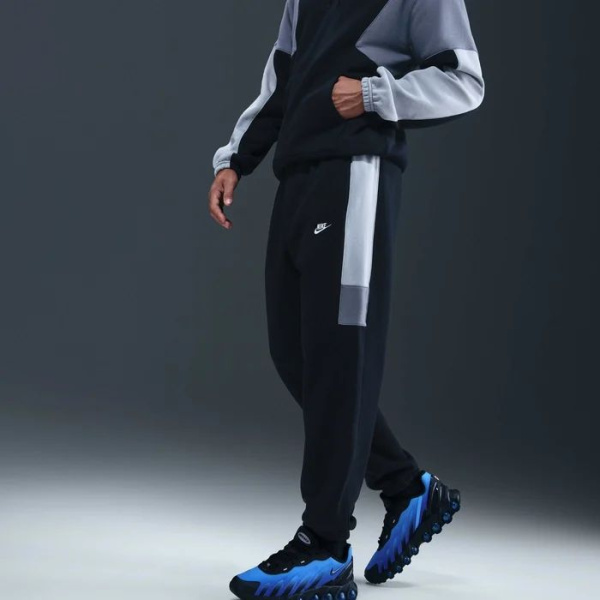 Костюм M Club Fleece Hooded Nike, цвет Black Smoke Grey 5