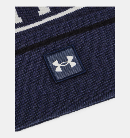 Шапка Halftime Pom Under Armour, цвет Midnight Blue 3