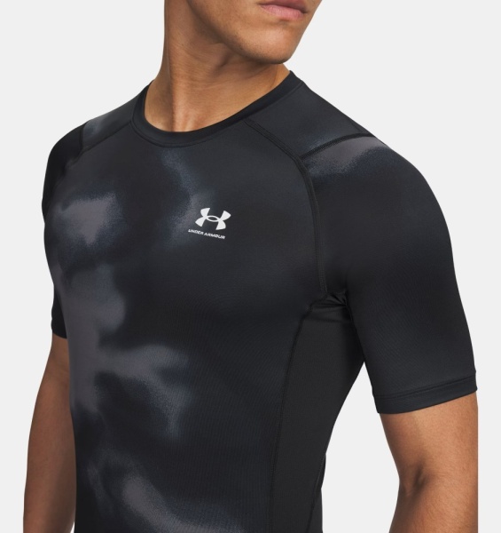 Футболка HG Armour Printed Under Armour, цвет Black White 3