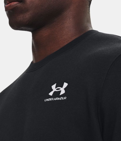 Толстовка Essential Fleece Crew Under Armour, цвет Black 4