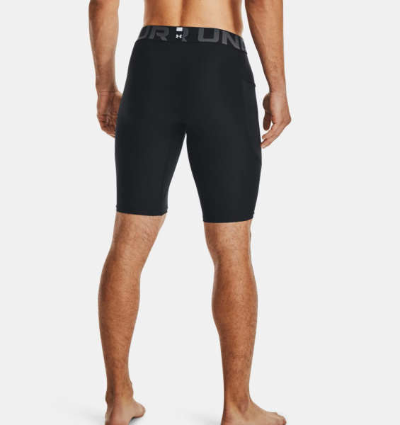 Шорты HeatGear Base Long Under Armour, цвет Black 2