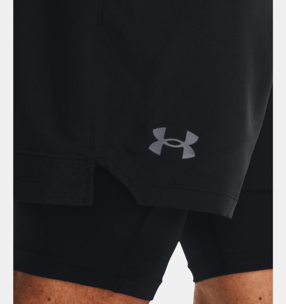 Шорты Vanish Woven 2in1 Under Armour, цвет Black 4