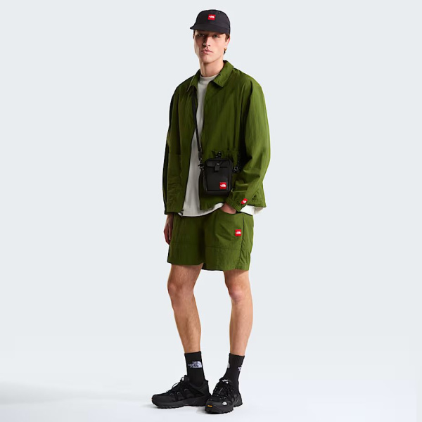 Шорты U Red Box Nylon TNF, цвет Woodland Green 3