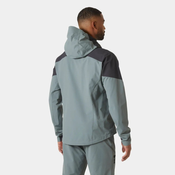 Куртка BLAZE HOODED SOFTSHELL HH, цвет Grey Cactus 2