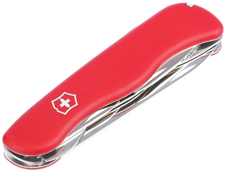 Нож перочинный Victorinox Trailmaster 12 с фиксатором лезвия, красный 4