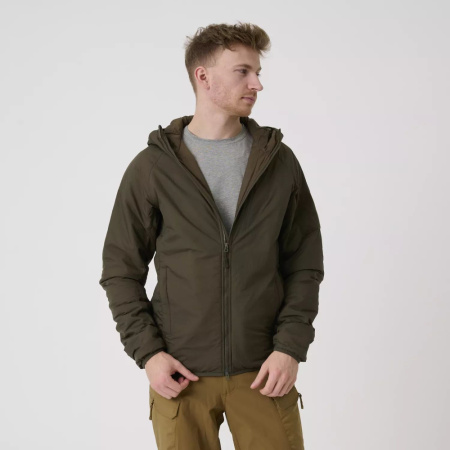 Куртка WOLFHOUND Hoodie® Helikon, цвет Taiga Green модель
