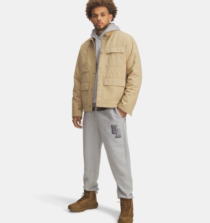 Брюки M Icon Flc Graphic Under Armour, цвет Grey 3