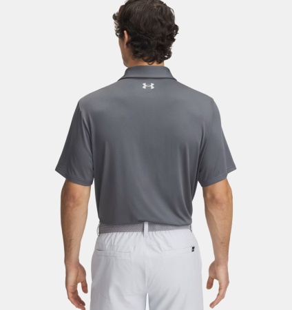 Поло Playoff 3.0 Stripe Under Armour, цвет Castlerock 2