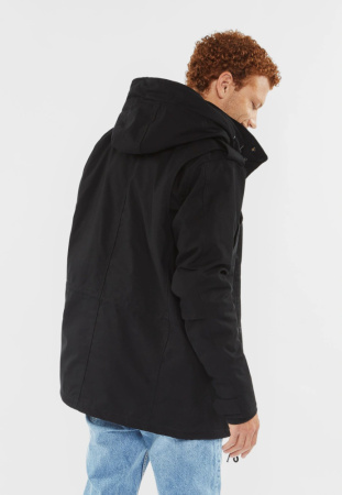 Куртка Darren parka Vintage, цвет Black МОДЕЛЬ 2
