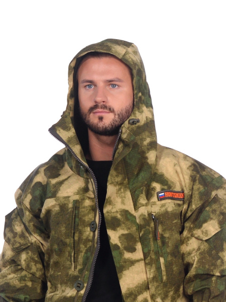 Костюм Горка-5 деми смес.Рип-стоп Huntsman, цвет малахит 4