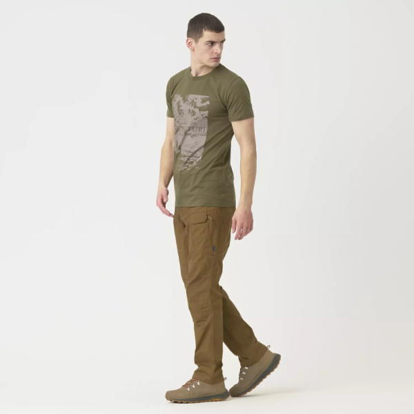 Футболка Adventure Is Out There Helikon-Tex, цвет Olive Green мод 2