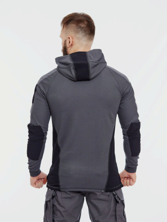 BL-BRH-TC-3501A  Толстовка RANGE HOODIE Helikon, цвет Shadow GreyBlack 4