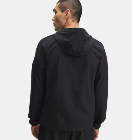 Куртка M Stretch Wvn Windbreaker UA, цвет Black Racer Red 2