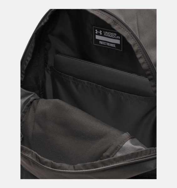 Рюкзак U Hustle Lite Under Armour, цвет Black Castlerock (26,5л) 3