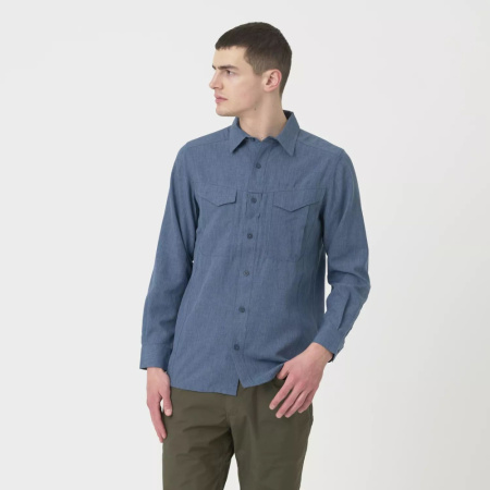 Рубашка DEFENDER MK2 GENTLEMAN Helikon, цвет Melange Blue модель