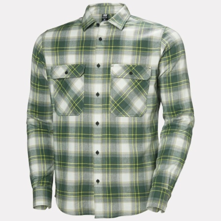 Рубашка LOKKA ORGANIC FLANNEL HH, цвет Jungle Green 5