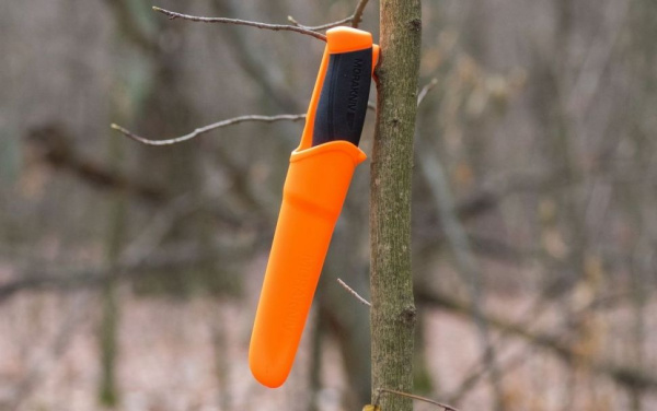 Нож Companion Serrated Morakniv, цвет черный оранжевый 3