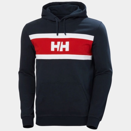 Толстовка Salt Cotton Hoodie HH, цвет Navy 5