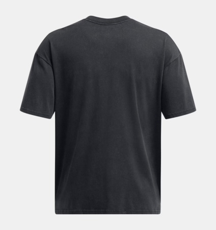 Футболка Heavyweight OS Logo Wash Under Armour, цвет Black 4