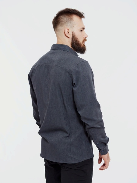 KO-DGM-PO-0119Z Рубашка DEFENDER MK2 Gentleman Helikon, цвет Melange BlackGrey 6