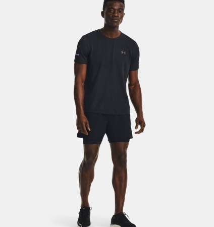Футболка Seamless Stride Under Armour, цвет Black 3