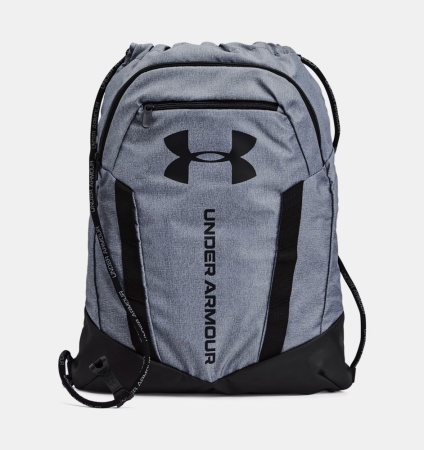 Сумка-рюкзак Undeniable Under Armour, цвет Pitch Gray Medium Heather Black (20л)