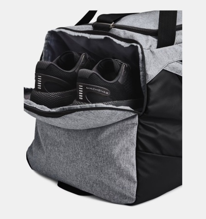 Сумка Undeniable Duffle 5.0 LG Under Armour, цвет Pitch Gray Medium Heather Black (101л) 5