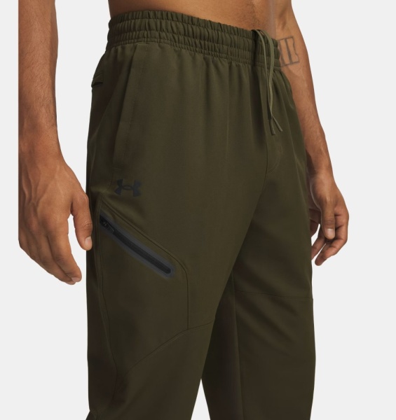 Брюки M Unstoppable Under Armour, цвет Expedition Green 4