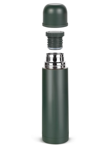 Термос Relaxika 101 (0,5 л), цвет хаки (без лого) 2