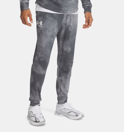 Брюки Rival Terry AOP Under Armour, цвет Grey