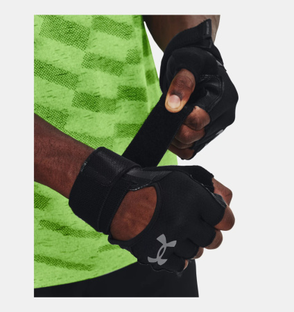 Перчатки  Weightlifting Under Armour, цвет Black Pitch Gray 3