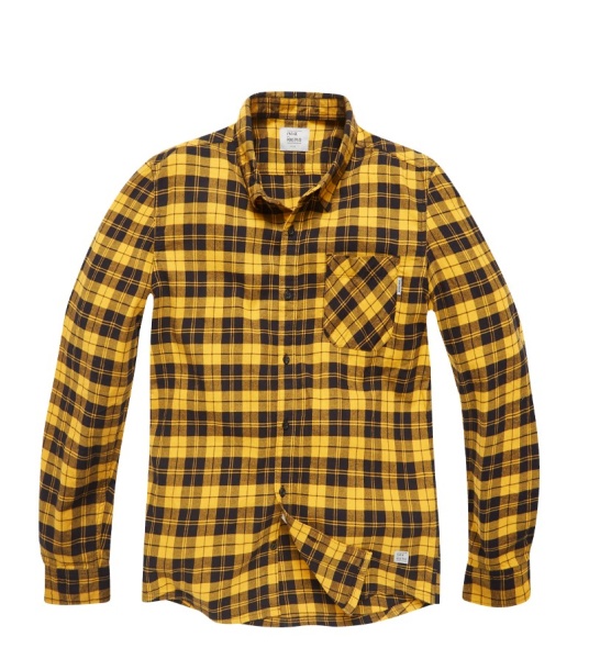 Рубашка Riley Vintage, цвет Yellow Check