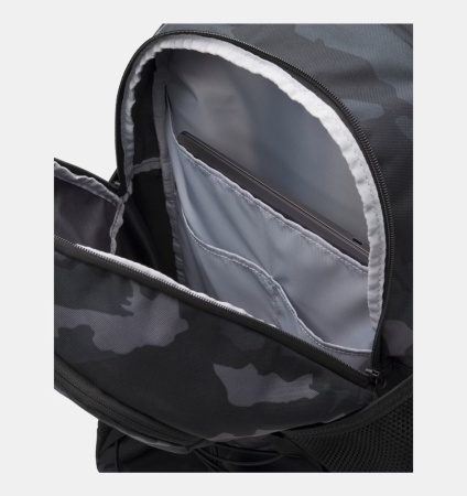 Рюкзак U Hustle Sport 6.0 Under Armour, цвет Black Metallic Black (26л) 3