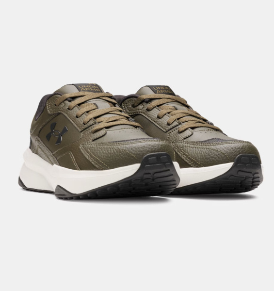 Кроссовки Edge LTHR Under Armour, цвет Expedition Green 4