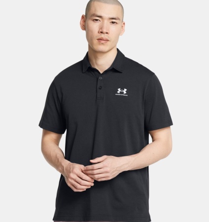 Поло Icon Under Armour, цвет Black