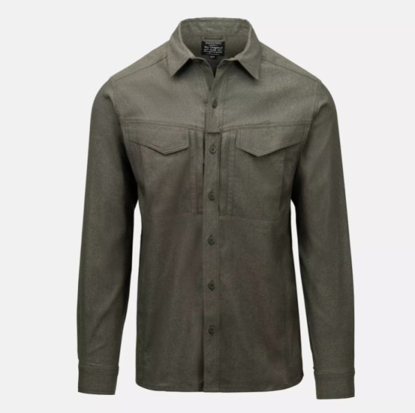 Рубашка DEFENDER MK2 Pilgrim Helikon, цвет Moss Green Denim 2