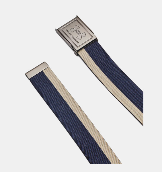 Ремень Stretch Webbing Under Armour, цвет Navy Khaki Base 2
