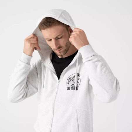 Толстовка Old School Helikon, цвет Light Grey Melange 2