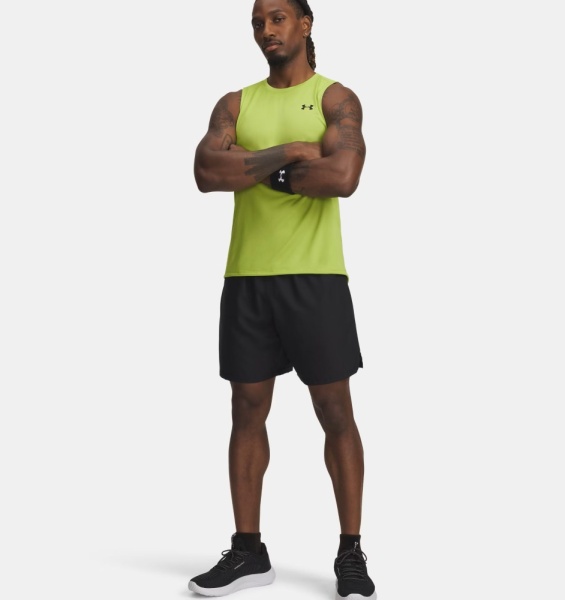 Шорты M Woven Wdmk Under Armour, цвет Black Green 3