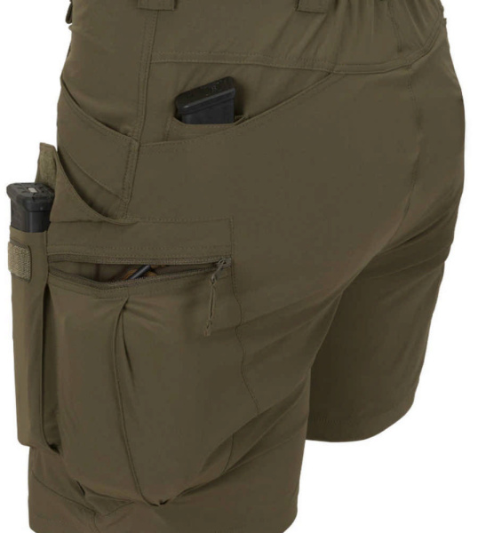 Шорты OTUS VersaStrecth Lite Helikon, цвет Taiga Green 5