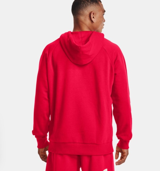 Толстовка Rival Fleece Big Logo Under Armour, цвет Red 2