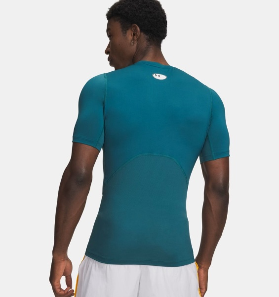 Футболка компрессионная HG Comp SS Under Armour, цвет Rack Green 2