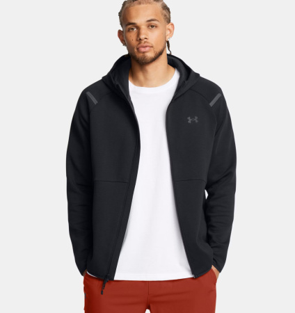 Толстовка Unstoppable Flc FZ Under Armour, цвет Black