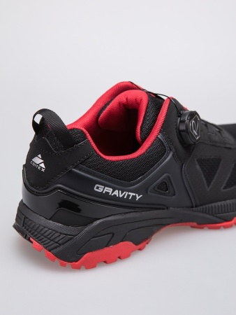 Кроссовки Gravity EDITEX, цвет чёрный красный 5