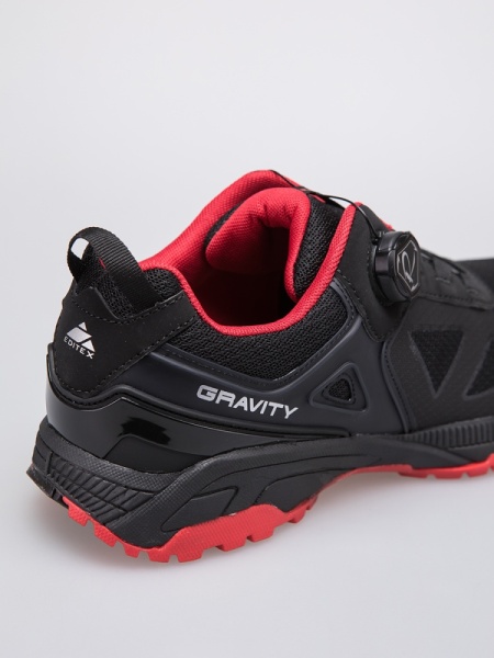Кроссовки Gravity EDITEX, цвет чёрный красный 5