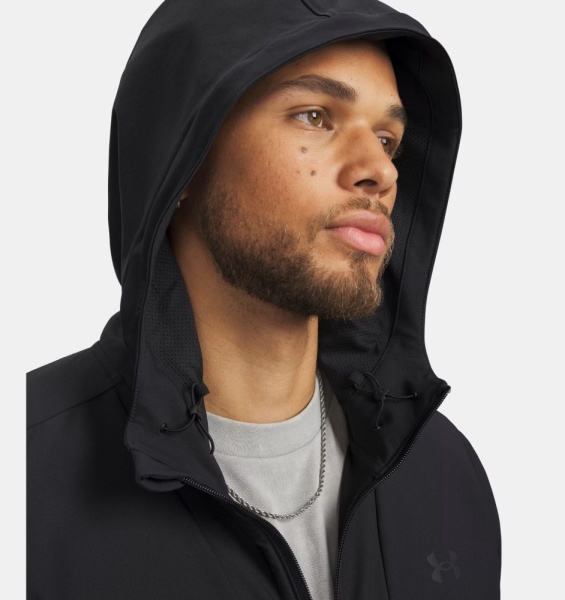 Ветровка M Unstoppable Woven UA, цвет Black Silver Reflective 3