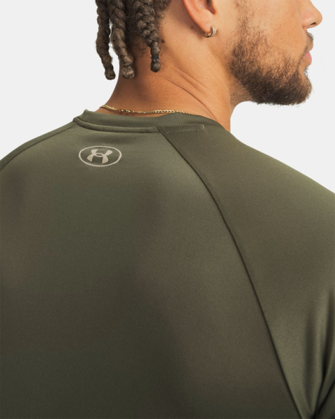 Футболка M Tech Graphic Under Armour, цвет Marine OD Green 3