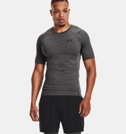 Футболка компрессионная HG Comp SS Under Armour, цвет Gray