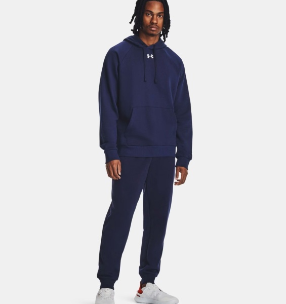 Толстовка Rival Fleece Under Armour, цвет Midnight Navy 3